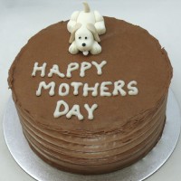 Mother's Day - Chocolate Buttercream & Small Dog